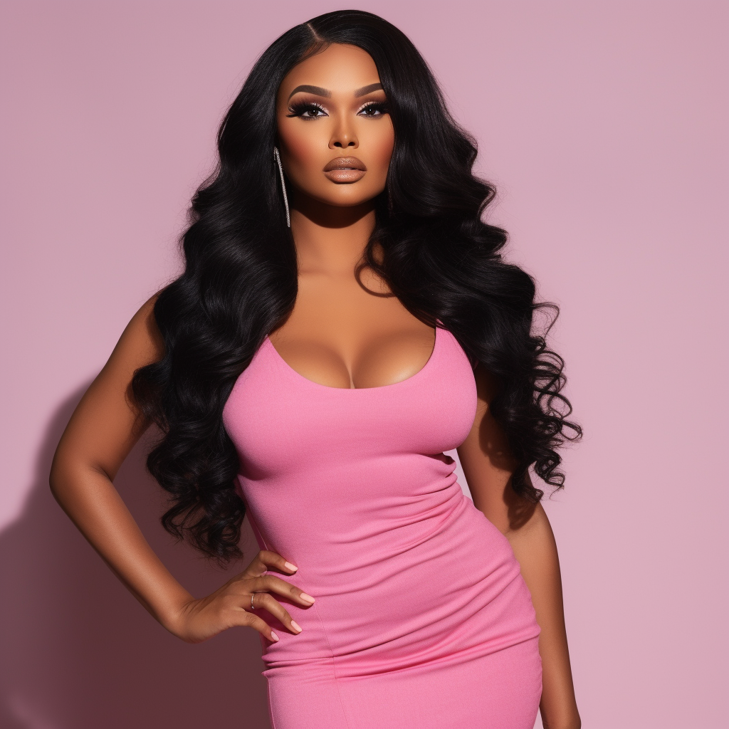 ✨GRACE✨CUSTOM MADE WIG| WAND CURLED| “THE CRYSTAL COLLECTION”