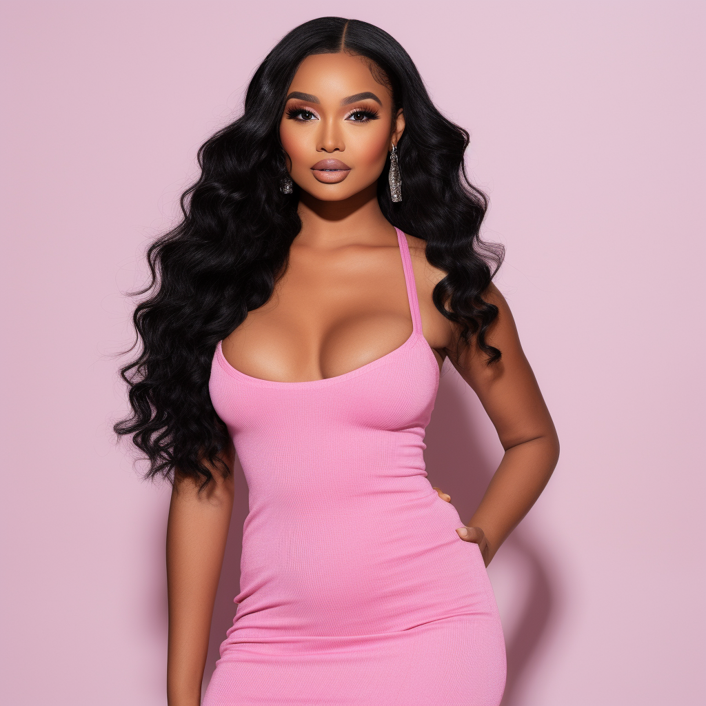✨GRACE✨CUSTOM MADE WIG| WAND CURLED| “THE CRYSTAL COLLECTION”