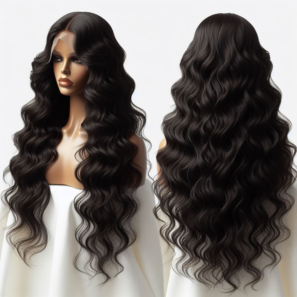 ✨GRACE✨CUSTOM MADE WIG| WAND CURLED| “THE CRYSTAL COLLECTION”