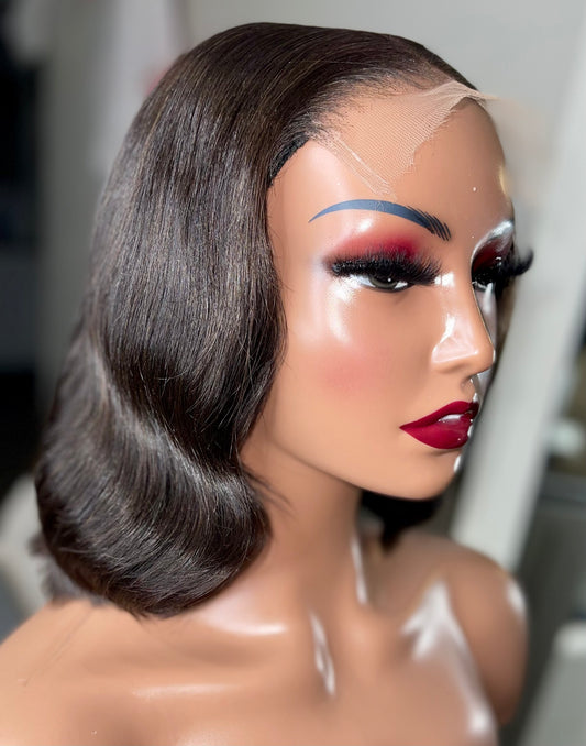 💎 BELLA BOB™ | Luxury Brazilian Hair Glueless Wig | Diamond Collection