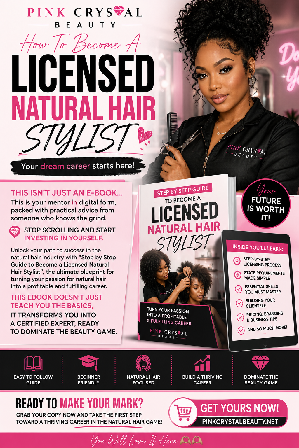 How To Become A Licensed Natural Hair Stylist