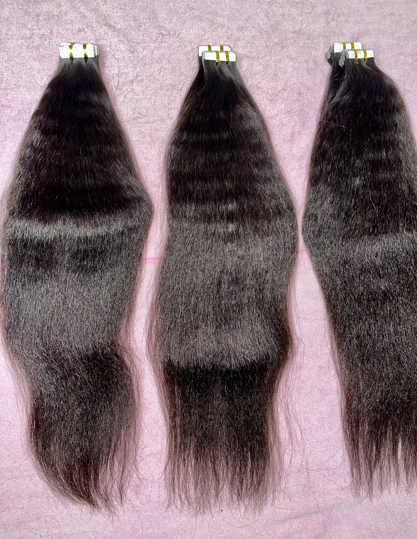 ✨ CRYSTAL TAPE-INS™  Luxury Seamless Tape-In Extensions