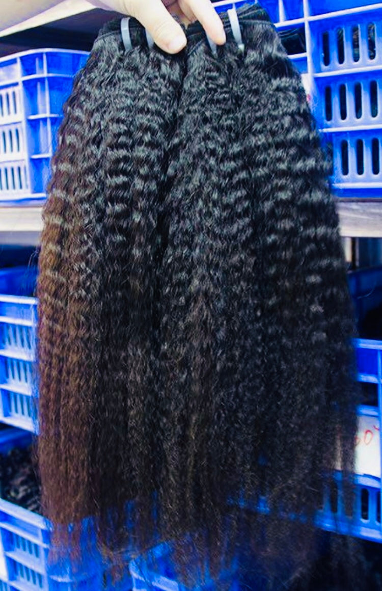 ✨MERCEDES✨CUSTOM MADE WIG| KINKY STRAIGHT